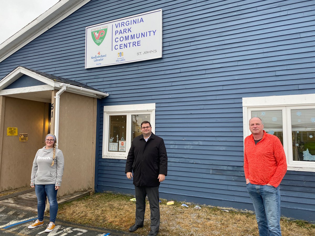 bernardjdavis's tweet photo. So pleased to drop by &amp; visit with Jim &amp; Vicky @VirginiaParkCC with some good news about their application for playground equipment. The centre does such fantastic work for the community which is a testament to the caring and skilled staff. Congratulations! Keep up the great work https://t.co/YNrkjovB6i