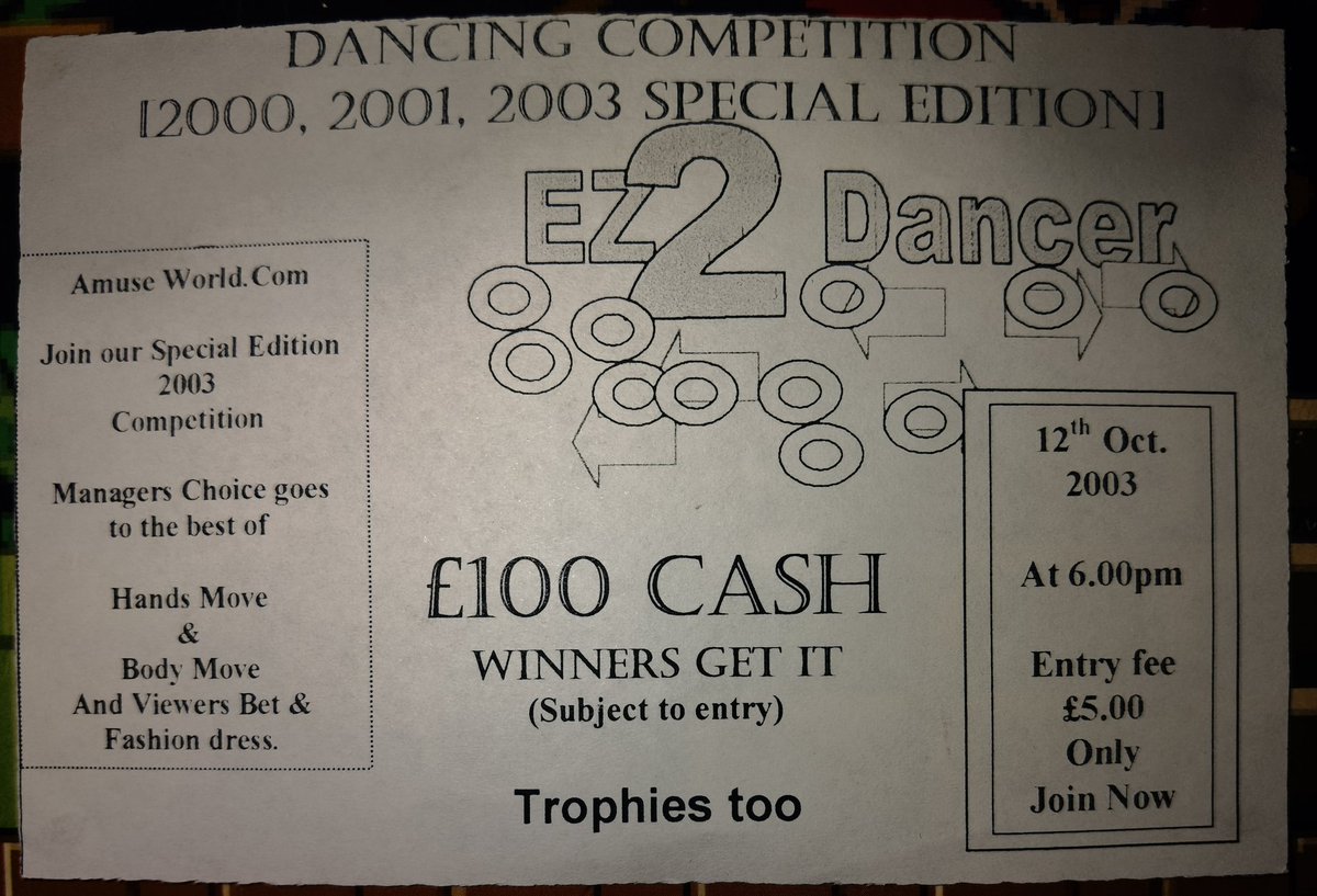 7Ten's tweet photo. Arcade throwback #21/365 -
How it started to how it ended up ๐ #ez2dancer #DDR #Pump #CoinOp #Arcade https://t.co/c052Fmi3QX