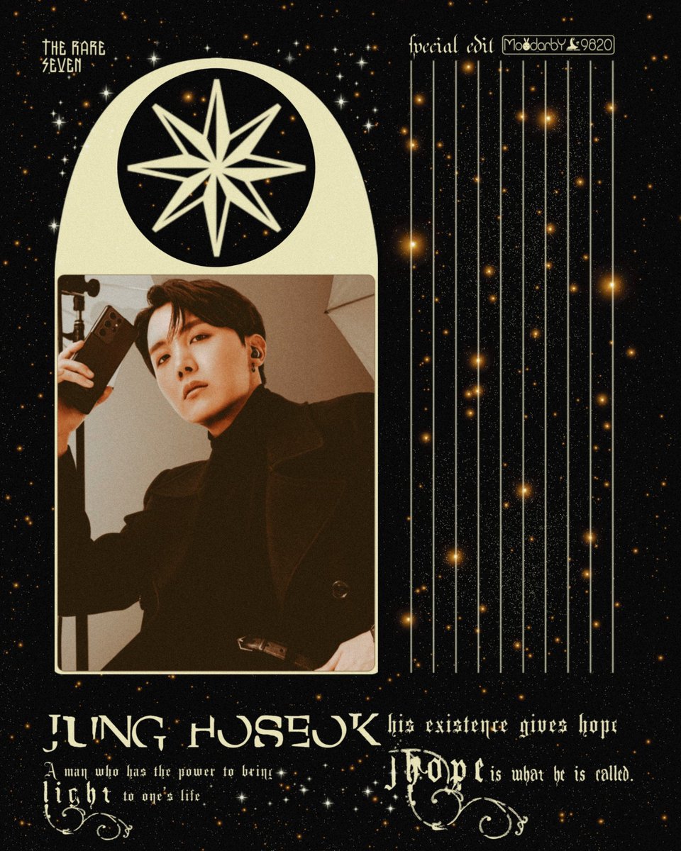 Moodarby__9820's tweet photo. [HOSEOK] 𝕾𝖕𝖊𝖈𝖎𝖆𝖑 𝕰𝖉𝖎𝖙
𝐓𝐡𝐞 𝐫𝐚𝐫𝐞 𝐒𝐄𝐕𝐄𝐍 ✯ 

#SamsungxBts #BTS #Taehyung #Seokjin #Jimin #Jungkook #Namjoon #Yoongi #Hoseok #RM #V #JHOPE #정국 #JIN #SUGA #지민 #슈가 #남준 #방탄소년단 #태형 #제이홉 #진

🎨 @Moodarby__9820

🌠 @BTS_twt https://t.co/kbCbv0m214