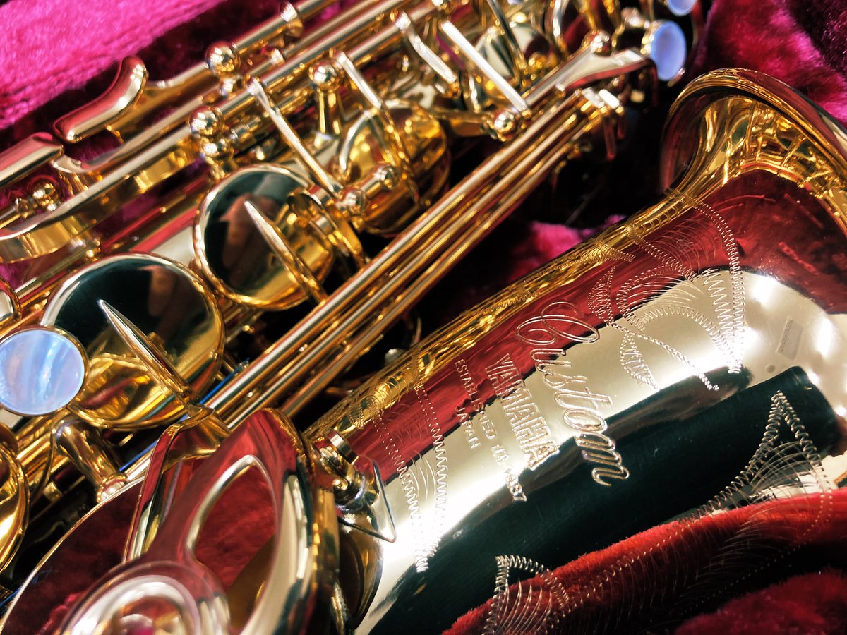 zero_sax's tweet photo. YAMAHA YAS-855🎷

シリアル3000番台、当時の新品がこの時代にタイムスリップしてきたような極上品です✨
調整から上がってきて、練習ん時にオーナーさんにお返ししました‼️
875じゃなくて855というのが良き

#サックス
#サクソフォン
#サクソフォンアンサンブル
#sax
#saxophone
#YAS855 
#pavane https://t.co/CXwVvvsfUv