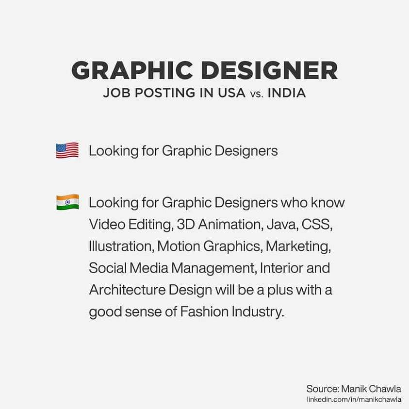 Most common scenario for designers... Isn't it ? Credits on pic #graphicdesigncentral #graphicdesignersclub #graphicgang #graphicstudio #graphicdesignerlife #graphicdesing #graphicdesignstudio #graphicdesignui #resume #jobshiring #trendingnow #trend #trending #memes😂