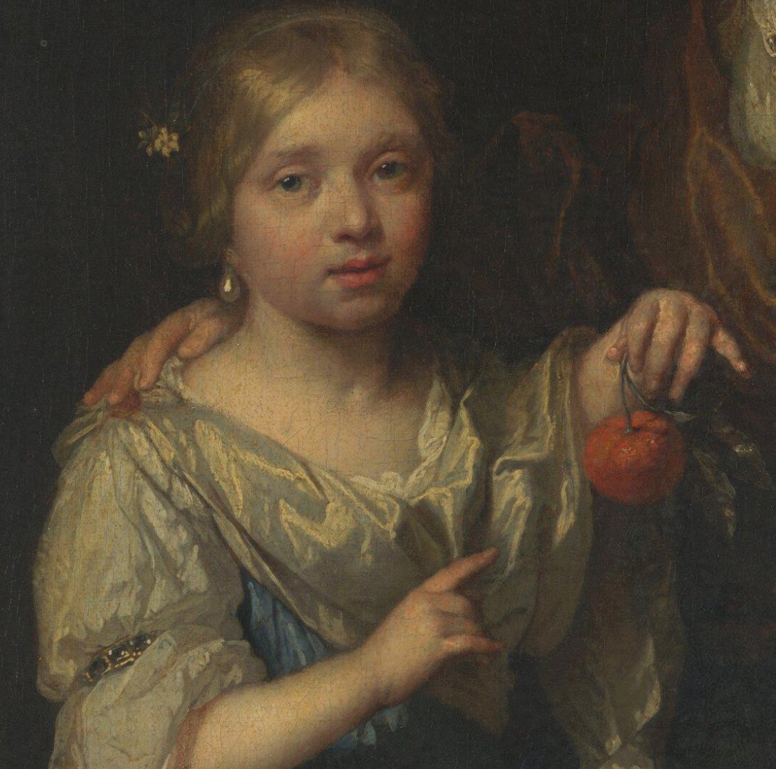 OldPortraiture's tweet photo. Died #OnThisDay in 1684: Dutch painter #CasparNetscher (1639-84)
Portrait of a Lady and a Girl, 1679
#Netscher #DutchBaroque #ChildrenInArt https://t.co/5p9Xthm3Lz