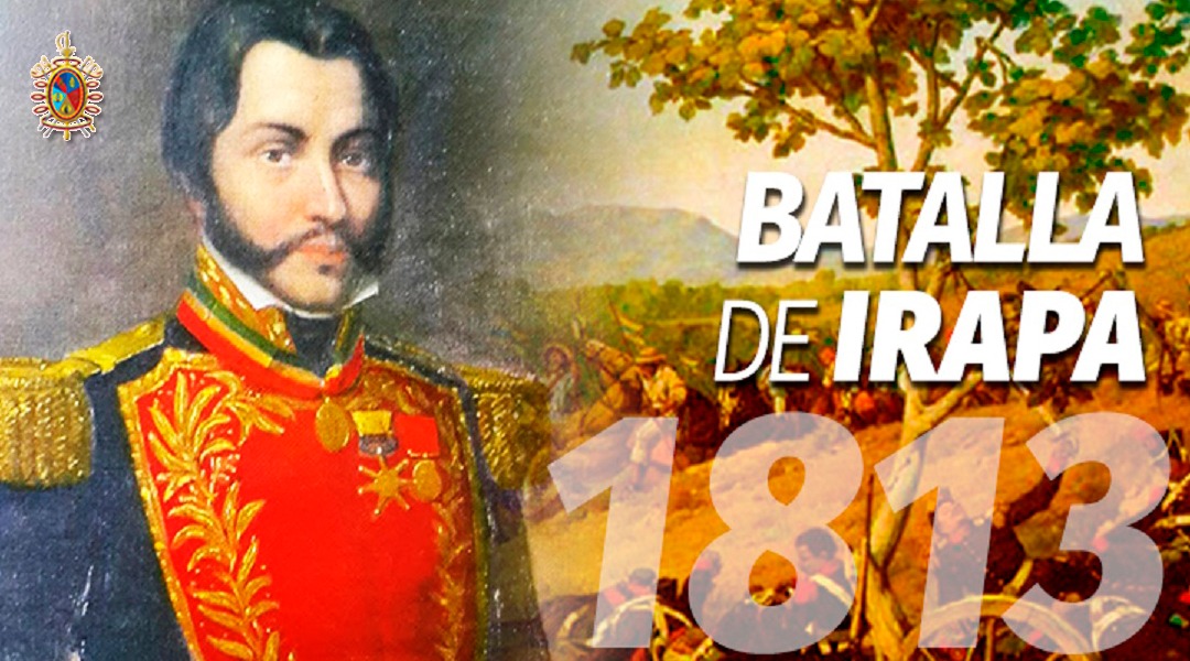🗓️ #15Ene || Hace 208 años, la rebeldía y determinación del pueblo oriental por conseguir su libertad se impuso sobre las fuerzas del imperio español. Al mando del Gral. José Francisco Bermúdez, nuestro Ejército Libertador consiguió la victoria en la Batalla de Irapa.