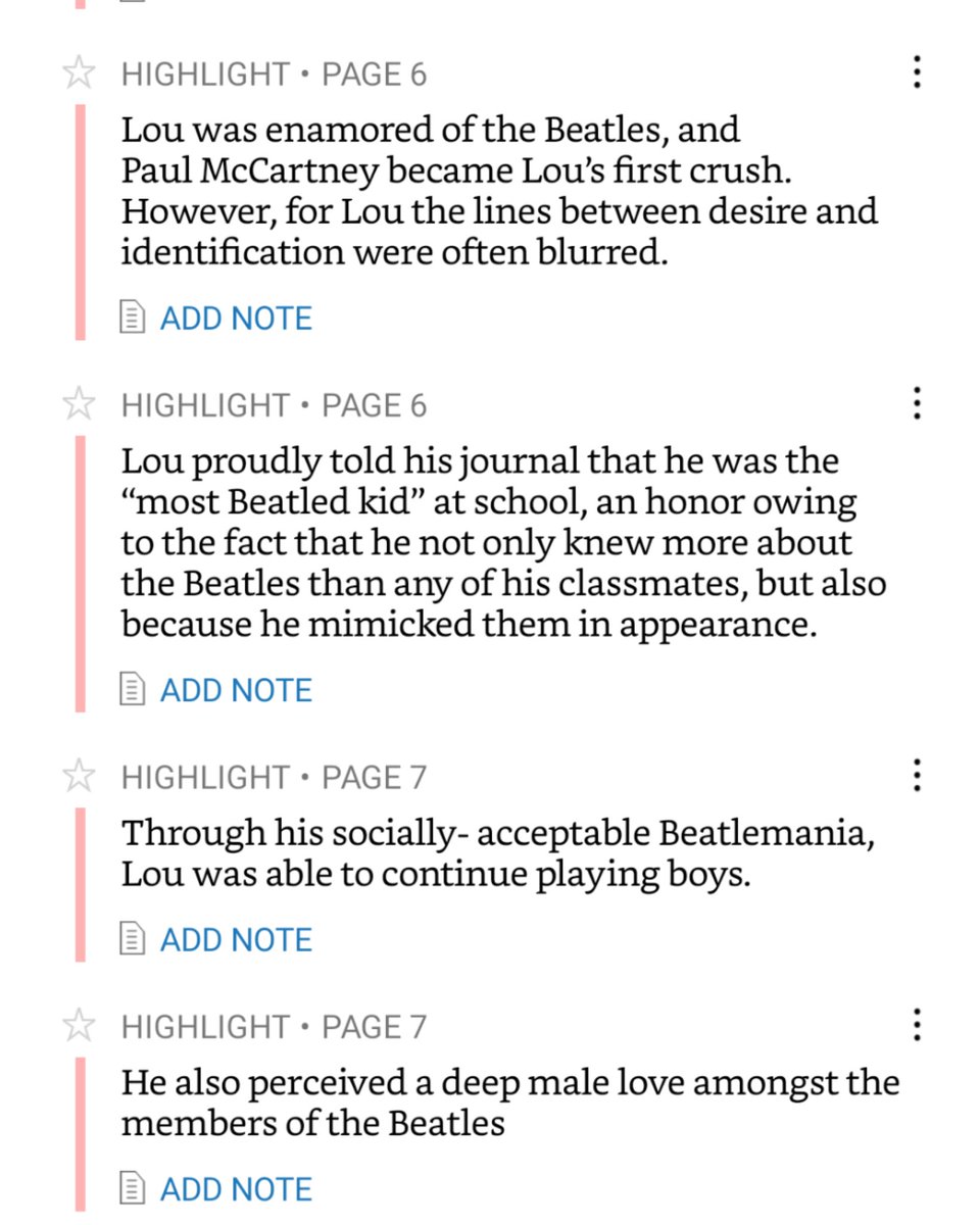 this spoke *directly* to my soul as i stanned the beatles & other classic rock stars as a tween & emulated them + shipped them as a (unbeknownst to me then) way to express my interest in masculinity and masculine love