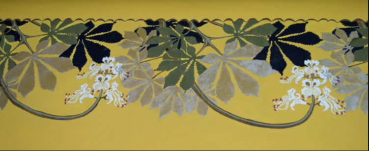 In 1904 he was commissioned to decorate the interior of Kraków's Medical Society. Wyspiański created furniture, friezes, & chandeliers shaped like snowflakes based on photos through a microscope by Wilson Bentley - His way of marking the city getting electricity in that year 4/