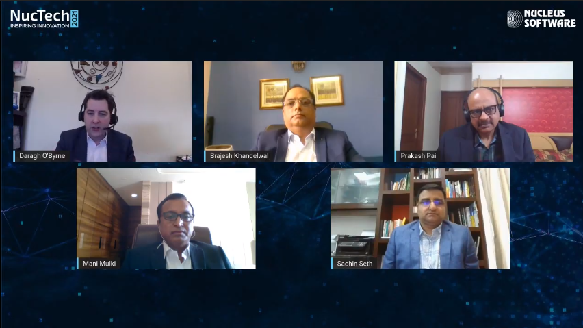 nucleussoftware's tweet photo. Sachin Seth, Partner-Digital &amp; Fintech Leader, Financial Services, EY shared his views at the panel discussion at #NUCTECH2021 “The need for sachet loans is very much the need of the hour. A lot of new innovative products are coming.”
#technology #banking #techtalk #API #fintech https://t.co/UgHYGhyPA2