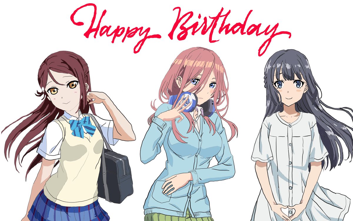 Fumi 趣味垢 前に描いた友達の誕生日用イラスト載せます
