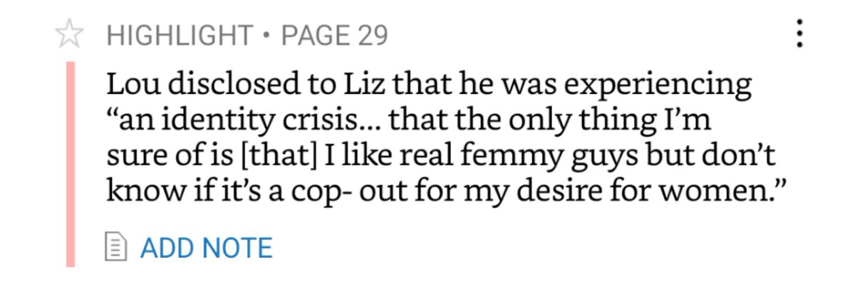 this is SO...it speaks so much to the anxieties transmascs have about our own identities somehow being a way to "cop out" of something