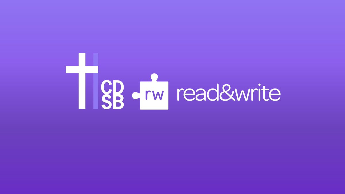 ICYMI: last night we hosted an AWESOME learning session for parents and staff on the Read&amp;Write literacy software that is available for ALL #HCDSB students and staff. We’re offering a second session this morning at 10 AM. Be sure to tune in here: bit.ly/2XJDRdw