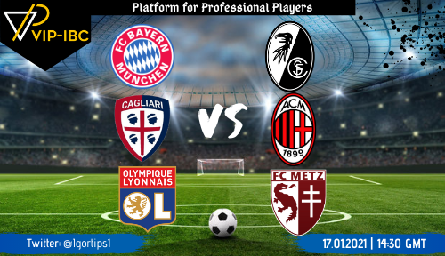 BetIbc1's tweet photo. We have a new #combopick today! @Igortips1 wrote all the details of #BayernMunih - #Freiburg, #Cagliari - #ACMilan, #Lyon - #Metz matches. If you want to be among the winners check the full analysis here: https://t.co/py8SgSg3Zw Good luck!
#football #Bundesliga #SerieA #Ligue1 https://t.co/U6HXEhJEkj