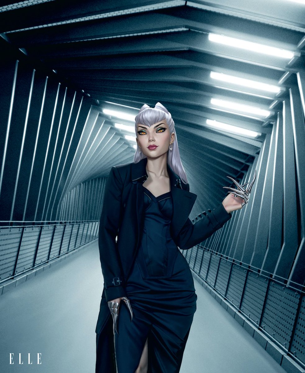 BreakflipFR's tweet photo. K/DA est en couverture du magazine ELLE à Singapour 💎 https://t.co/j8HCgSke8z