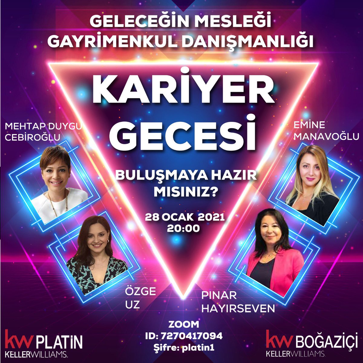GELECEĞİN MESLEĞİ 
'' GAYRİMENKUL DANIŞMANLIĞI '' 
💫Senin de çevrende çok başarılı Gayrimenkul Danışmanları var ve acaba ben de bu işi yapabilir miyim ? Diye merak ediyorsan... 

#kwplatin #kellerwilliams #gayrimenkuldanismani #emlak #danışman #realestate #kellerwilliamsturkiye
