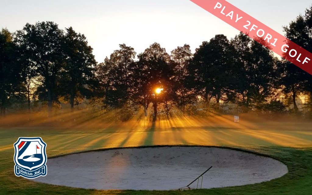 Green_Free's tweet photo. Welkom GC Riel. Nieuwe partnerlocatie waar je heerlijk 2for1 kunt spelen of je koopt een hele flight voor €75,00! https://t.co/2p306SAbsu https://t.co/1uuvf9y9Lw