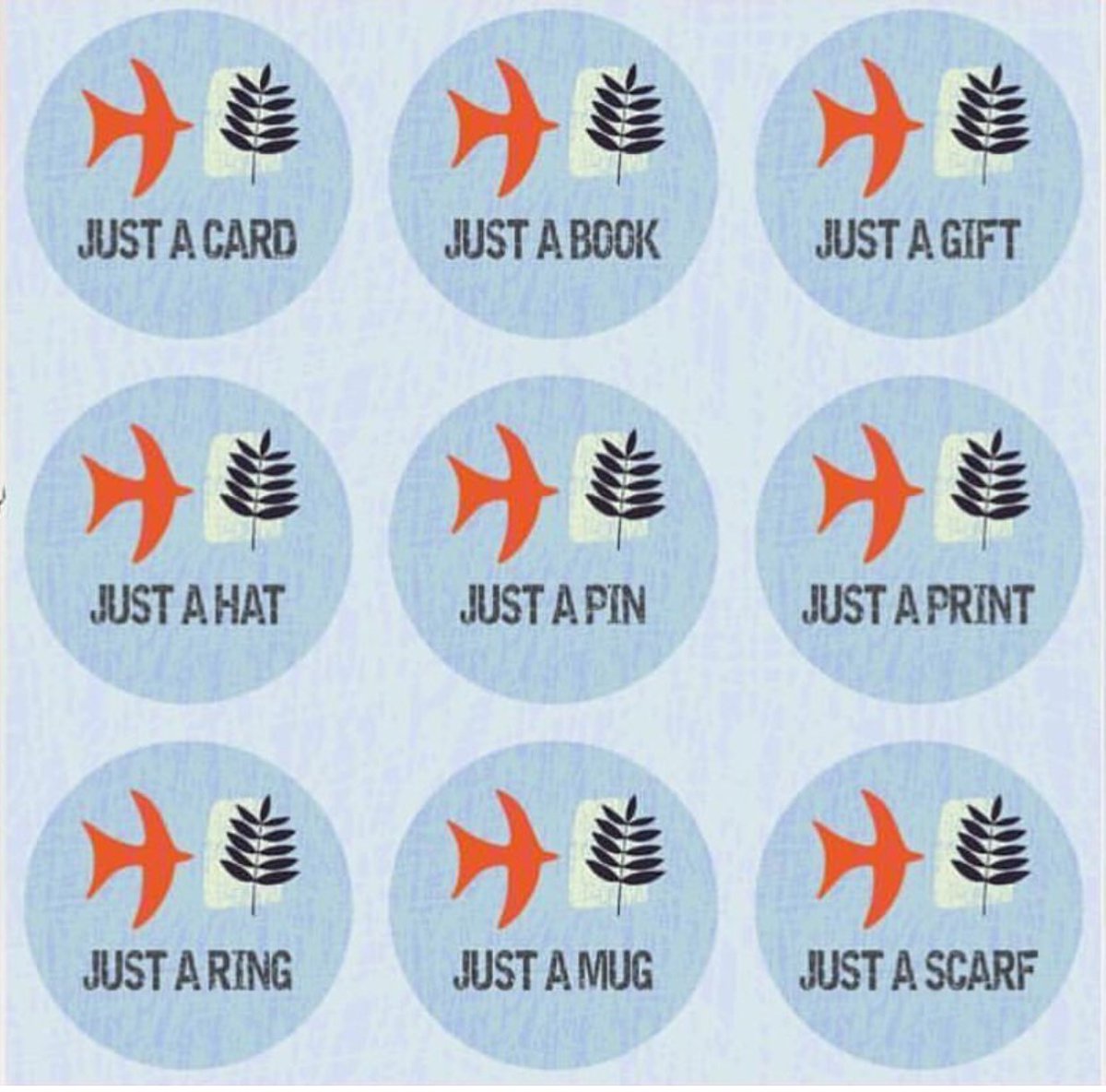 Supporting indies isn't just for Christmas! 
Please try and buy from independents whenever you can - lots of them are still open online even if you can't visit them in person - and every small purchase really helps!
#justacard #shopindependent #shophandmade #shoplocal