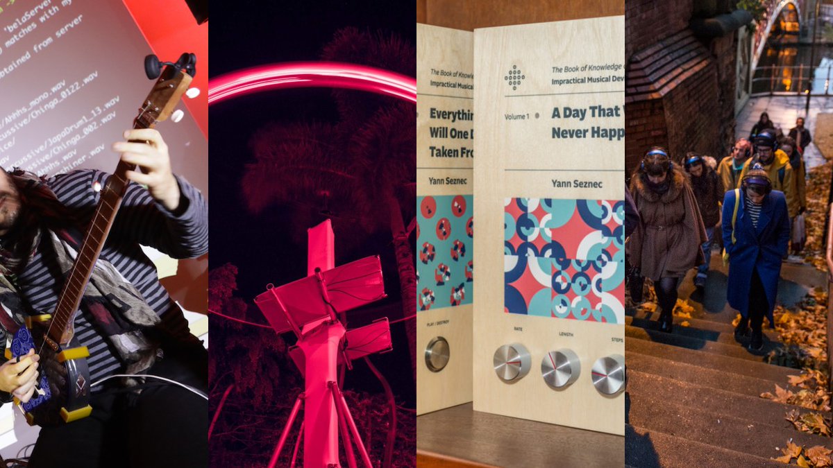 BelaPlatform's tweet image. 2020 brought about so many brilliant and inspiring Bela projects. Check out our recap of last year in new instruments, open source interfaces, mechanical sculptures, sound installations and interactive sound walks. Thanks to everyone for the contributions!
blog.bela.io/2021/01/12/201…