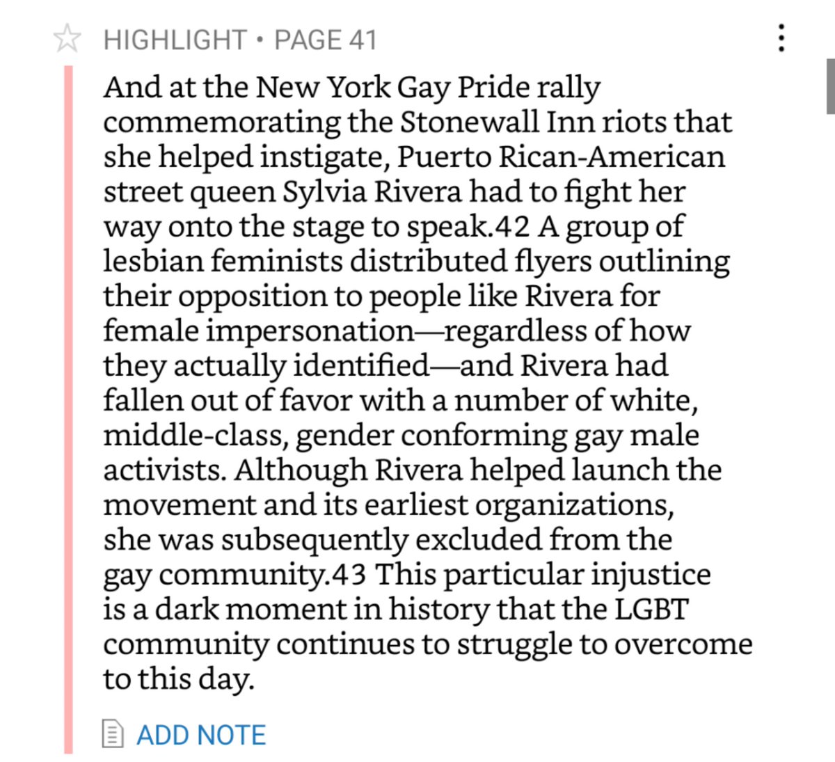 tw transmisogyny, transphobiaon lesbian feminism in the 70s - context is that lou's participation in a gay peoples union lesbian meeting led to him arguing in favor of trans women & gnc people + helping bridge the gap in his community between lesbian groups and trans groups
