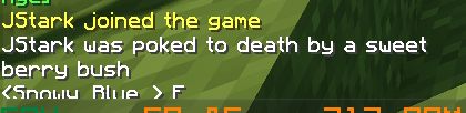 OneMoreBlockSmp's tweet photo. Not even 20 mins into the server for season2 being live and we have our first death! CONGRATS @JStarkLive https://t.co/VtWr0e0ZK6
