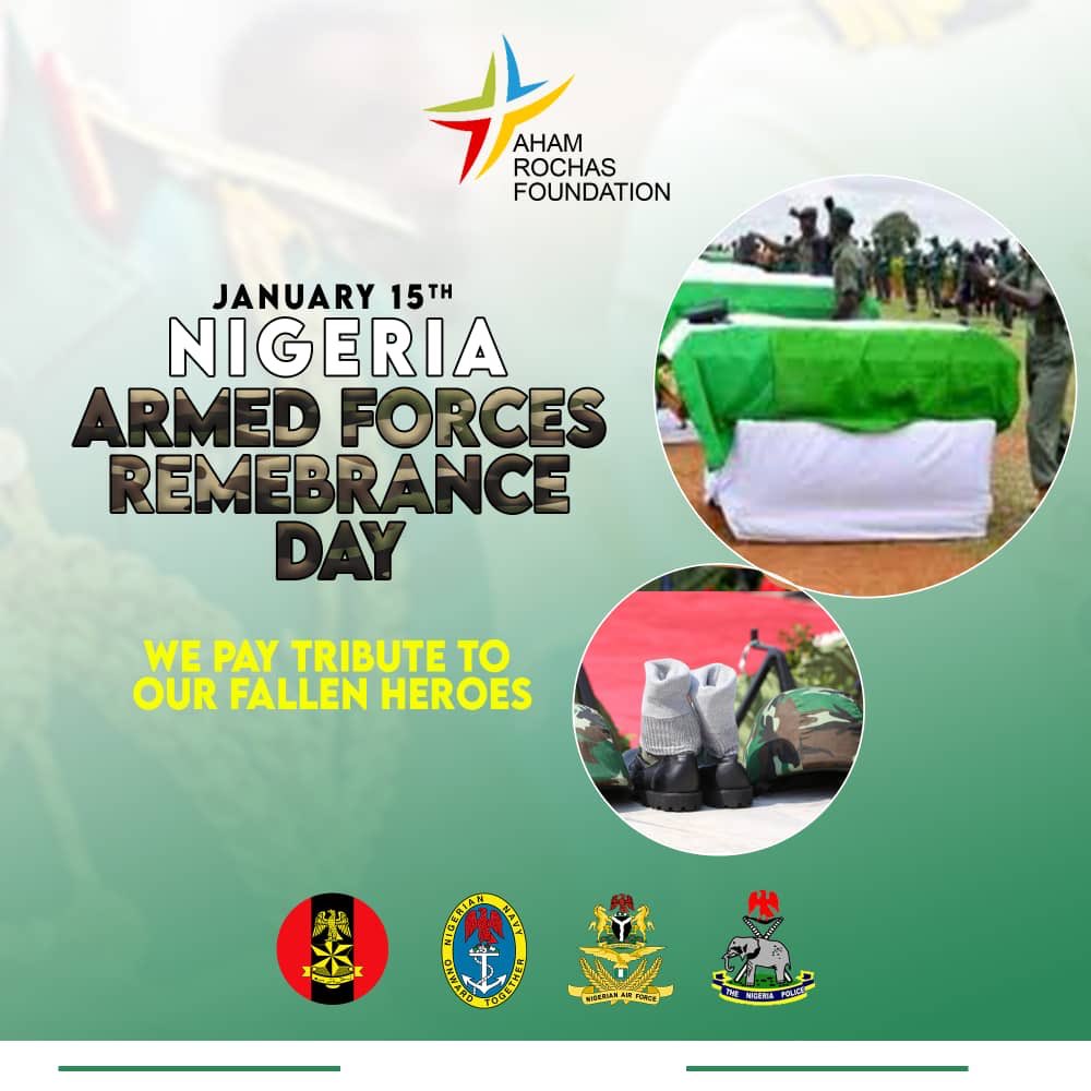 AhamRochasFDN's tweet photo. The Labour of our heroes past shall never be in vain. We believe in a better Nigeria https://t.co/yky6plArjY