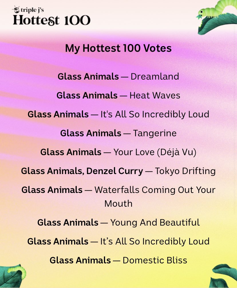 Glass Animals on Twitter: Glass Animals on Twitter: