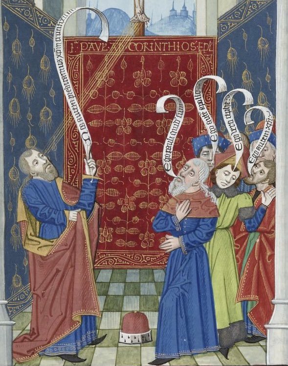 MigueldOliveira's tweet photo. Finished research for my ep4 on the History of music notation. 
Part of the fun is discovering gems like these while browsing through medieval manuscripts. 
Are these the first ‘comic book’ speech bubbles? https://t.co/vknC2HzXaD