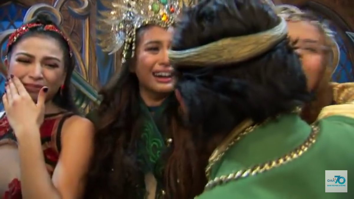 The End 
#ALEBARRORisen 
YlabTeam GABRU
#Encantadia