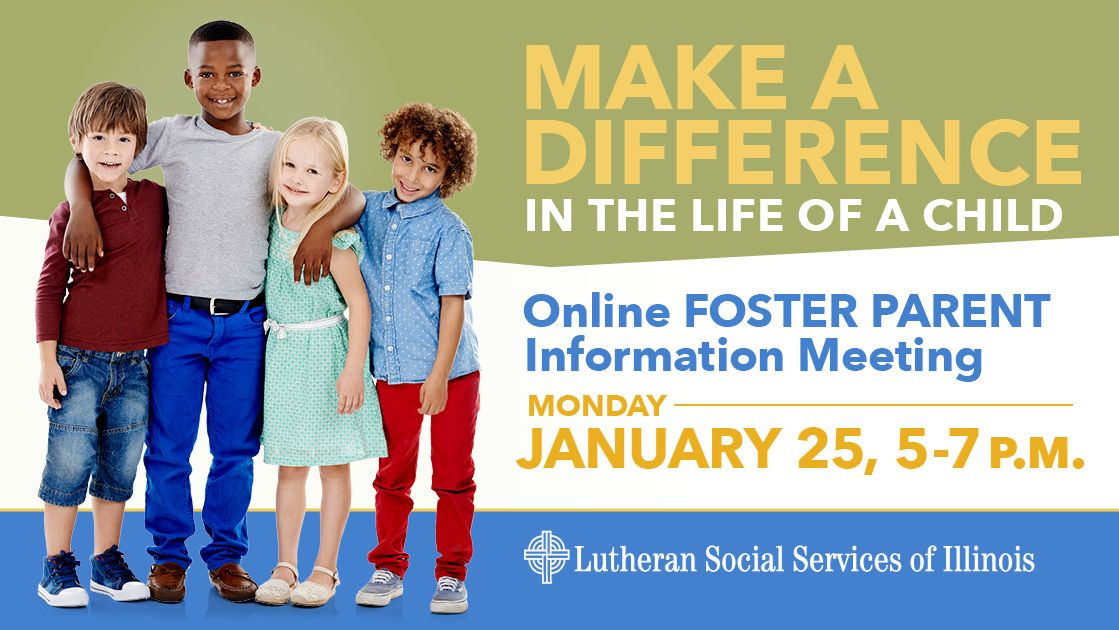 MeetLSSI's tweet photo. Are you or someone you know interested in becoming a foster parent?

On January 25 at 5:00 p.m., join members of LSSI's Foster Care Team from northern Illinois to learn about becoming a foster parent, and hear from current foster parents.

Learn more: https://t.co/OZVmXWakG3 https://t.co/M0czVGy9BZ