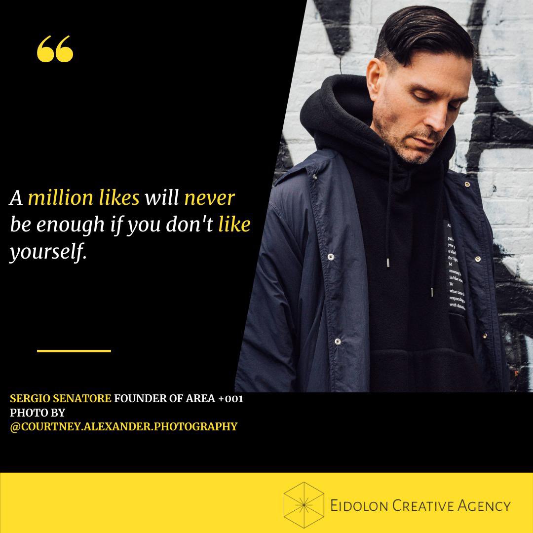 Sergio_Cult's tweet photo. A million likes will never be enough if you don’t like yourself. https://t.co/SmiTz9UBM3