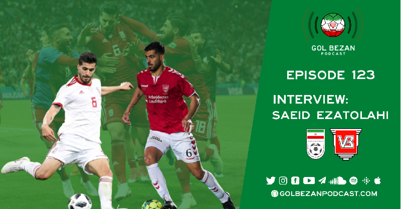 GolBezan's tweet photo. 🚨 EPISODE 123 🚨

🎙 Interview: Saeid Ezatolahi

Hosts @arya_allahverdi @IranFooty
Editor @713Samson

YouTube https://t.co/LRzRZ5ul9i
Spotify https://t.co/rgnEebjVS6
iTunes https://t.co/S8q32W008E
Google https://t.co/wyevRv7VXH
SoundCloud https://t.co/JI1biSo3o8