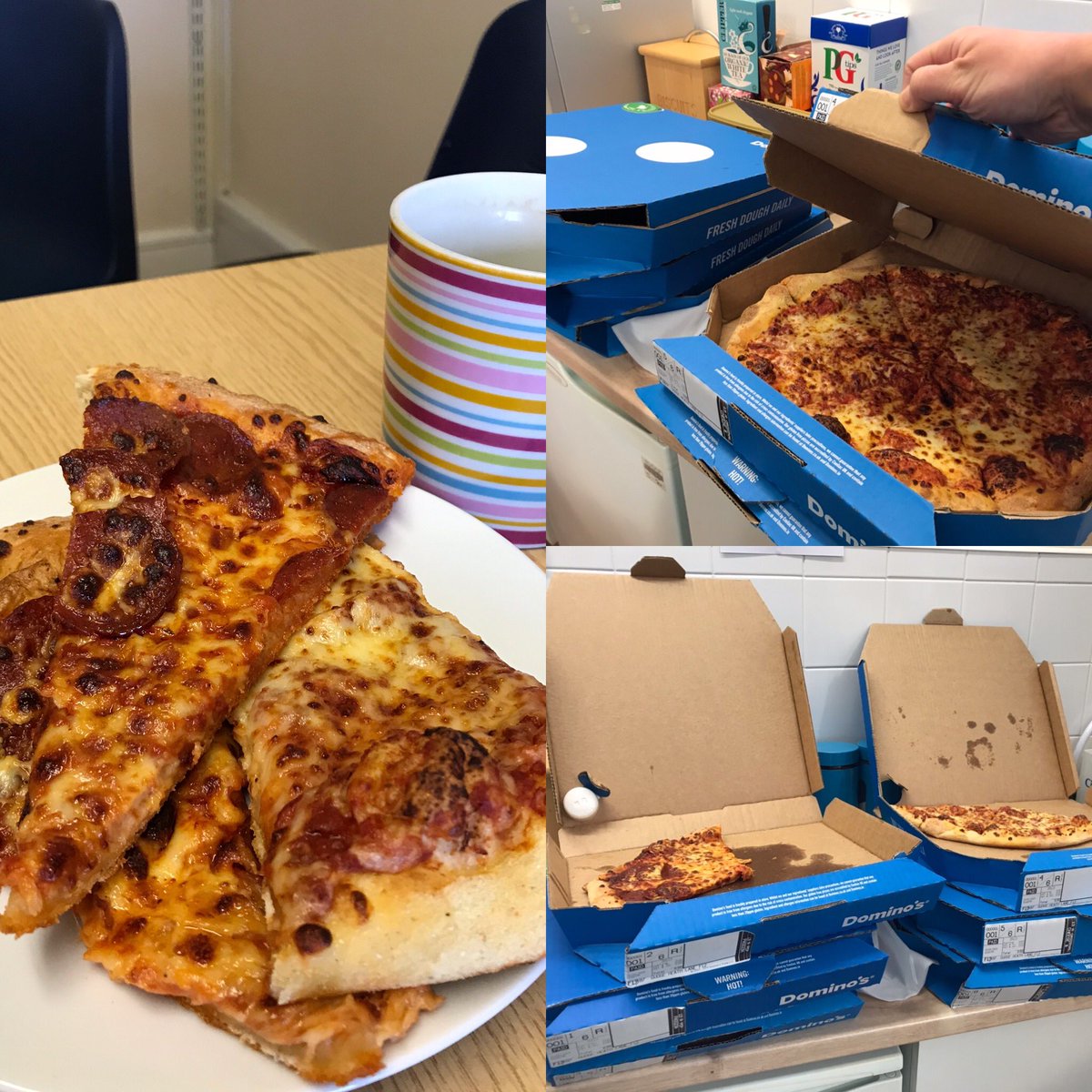 ShuLi_Tan's tweet photo. ⁦⁦Happy faces at the surgery today! @Dominos_UK⁩ https://t.co/jn6oelOLRo