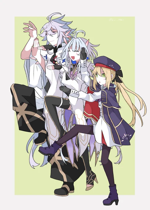 よ●ばとパロなWマーリンとキャストリア

#FGO 