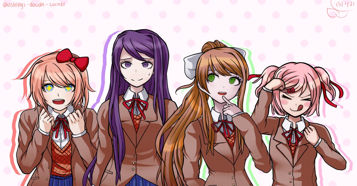 Danganronpa x Doki Doki Literature Club : r/danganronpa