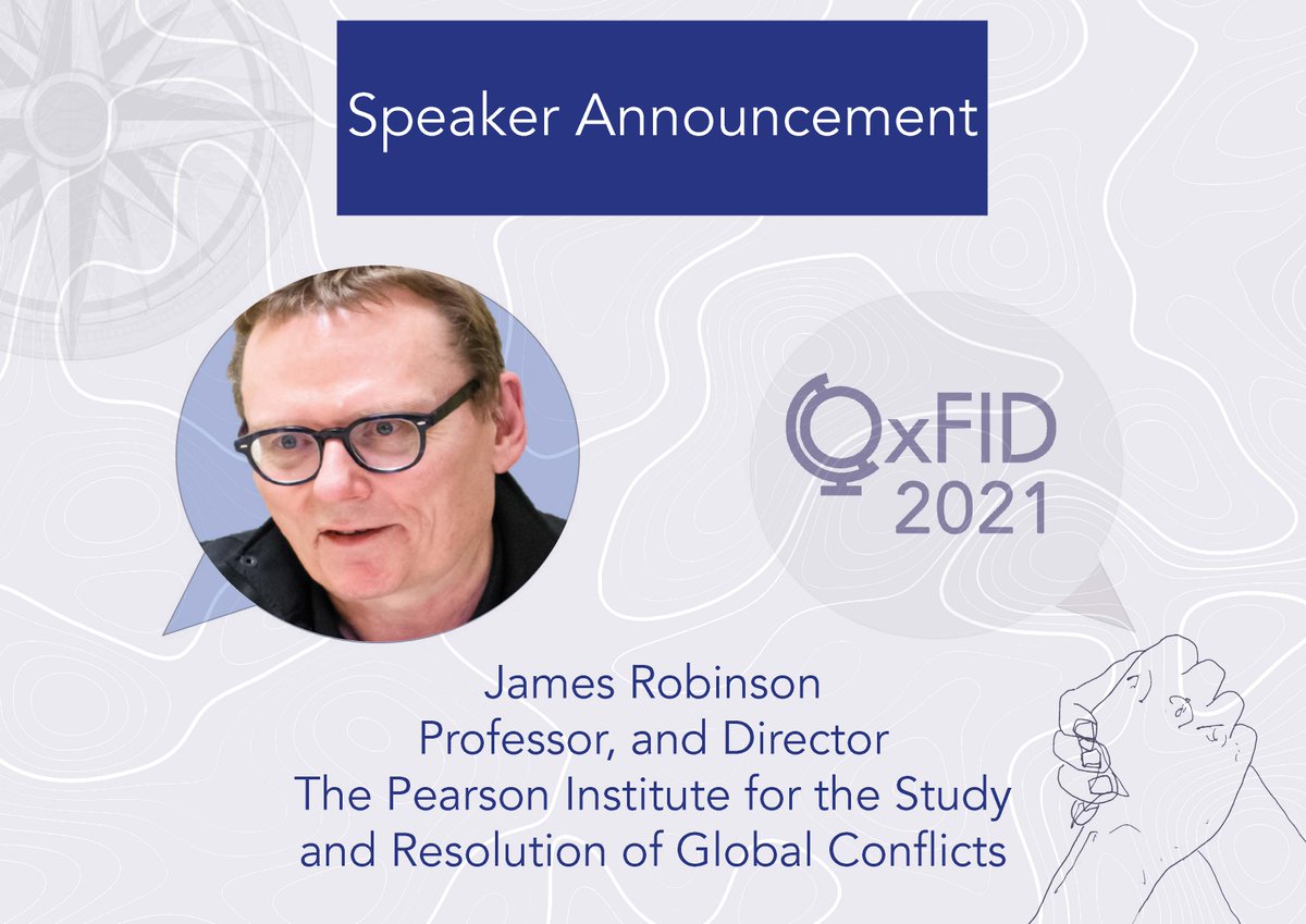 !!! SPEAKER ANNOUNCEMENT !!! 

OxFID 2021 are pleased to announce our next speaker, James Robinson!

We will be announcing more speakers soon! To see James Robinson and other exciting speakers, get your tickets now at: 
fixr.co/event/929519667