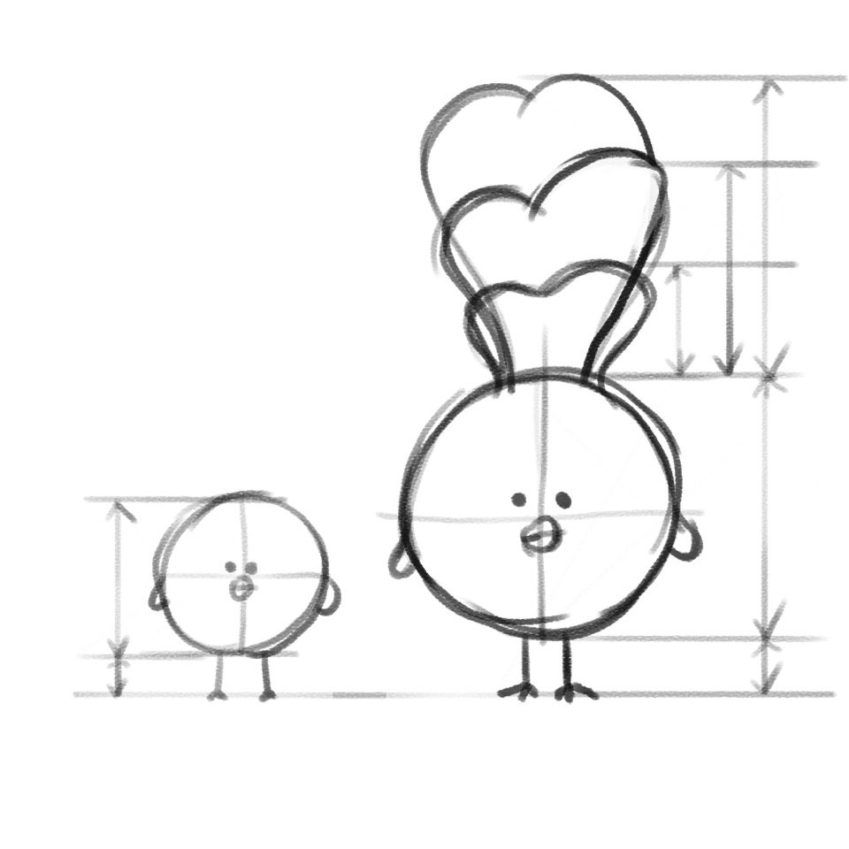 Klukuthuk, atau biasa dipanggil Kluk itu karakter yg didesain gampang dianimasiin dalam waktu singkat. Bentuknya bola, jadi ngga banyak deformation.