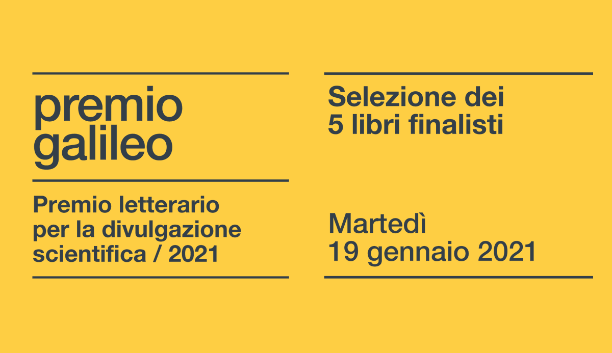 📚 La 15ª edizione del 'Premio Galileo per la divulgazione scientifica' si apre con la selezione dei 5 libri finalisti.
💻 La giuria scientifica si riunisce martedì 19 gennaio alle 11.00, con seduta in diretta streaming.  
Altre info ➡️ padovanet.it/evento/premio-… 
#Padova #Galileo21