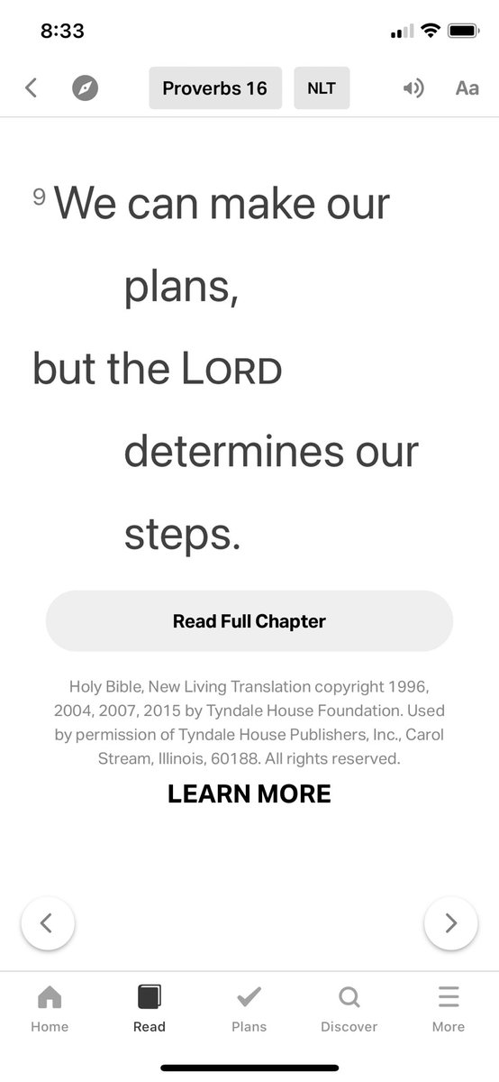 BrysonMotor's tweet photo. We can make our plans, but the LORD determines our steps. https://t.co/YLiib4cUSV