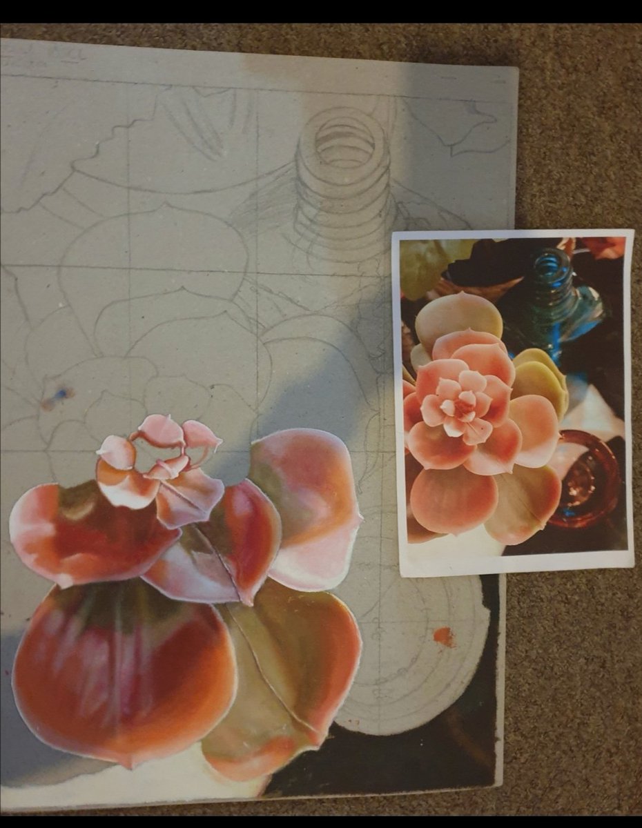 Yr 10s are still working hard at home on their still life project.

Painted by Shantell O in 10A at <a href="/TrinityHighMcr/">Trinity High</a>

Oils on board #art #painting #schoolart