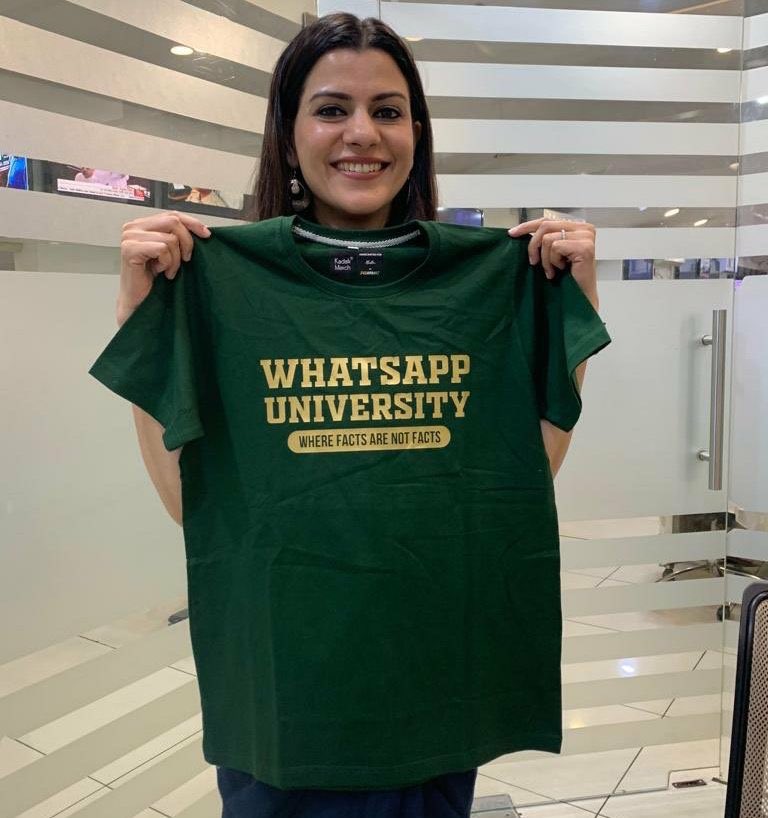 PaliwalGlobal's tweet image. 20- #NidhiRazdanlies once she use brand #modisupporters a #WhatAppuniversity bhakts