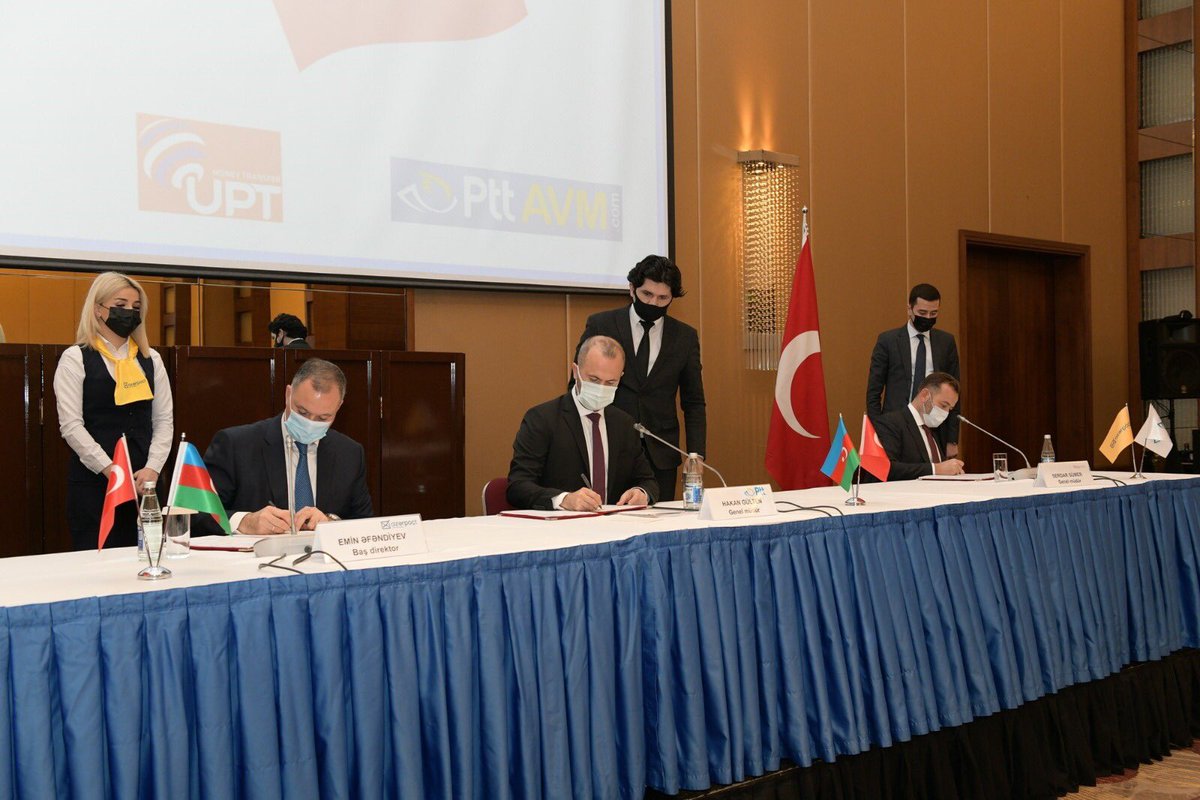 Zucnewsonline's tweet photo. Türkiye ile Azerbaycan arasındaki para transferinin altyapısını UPT sağlayacak

Haber ile ilgili detaylı bilgiye profildeki linkten ulaşabilirsiniz.

#upt #ptt #azerpost #aktifbank #hakanözat #ekonomi #paratransferi #azerbaycan #türkiye #zucnew https://t.co/ZbbigyyF0I