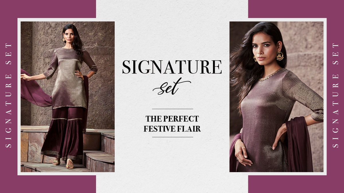 WforWoman's tweet photo. Cast a charm with this purple dual tone festive outfit by W 💫 Shop online https://t.co/VANKSsdl4E or at your nearest W store.
Product Code - SKU: 20AUWS14361-311717
#SignatureSetByW #SignatureCollection #SignatureSet #WforWoman #EthnicWear #IndianWear #TraditionalWear https://t.co/qGIaFvIjrk