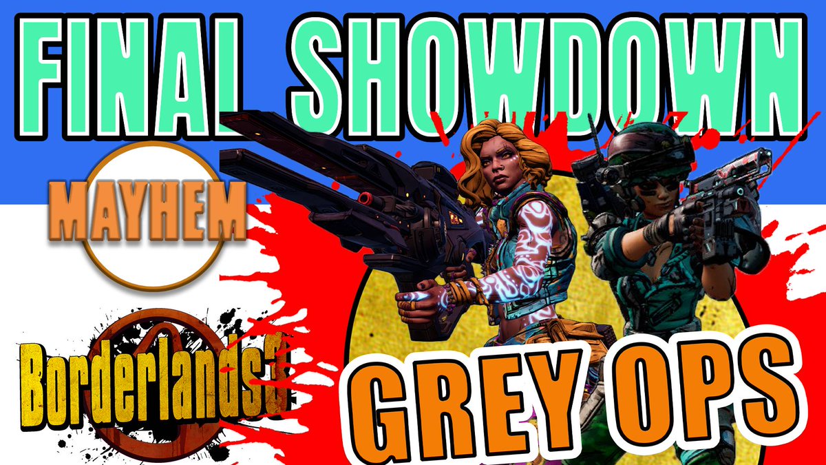 greyopsgaming's tweet photo. We reach the end of our series playing Borderlands 3 in True Vault Hunter Mode with Mayhem, and the Twins' secret is finally revealed! - https://t.co/KOdrvwdywj #Borderlands3 #BL3 #TVM #Mayhem #TheFirstVaultHunter #FootstepsOfGiants #InTheShadowOfStarlight #DivineRetribution https://t.co/PzzONO1YTy