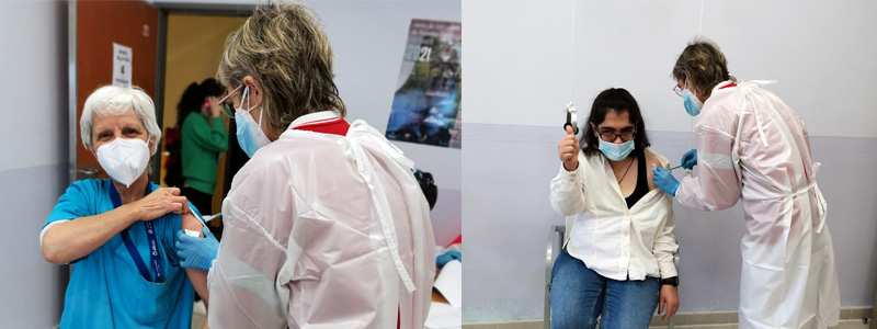 ¡Sanidad comienza la vacunación contra la COVID- 19 en el Grupo Asprodes! 

Desde el 7 de enero, 486 personas han sido vacunadas 👏👏👏 

ℹ Más información en nuestra web 👉bit.ly/3svl8Au