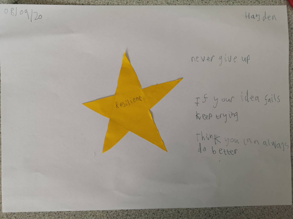 kingalfredsch's tweet photo. We're all dealing with so much change, disruption and upset in our lives that resilience is vital right now. It's one of the learning attributes we embed into the Lower School curriculum.
Thanks to Hayden in Y3 for this reminder to keep going! #learningattributes #kasconnected https://t.co/hyBVIYEamv