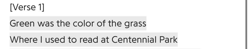 the parallels in invisible string