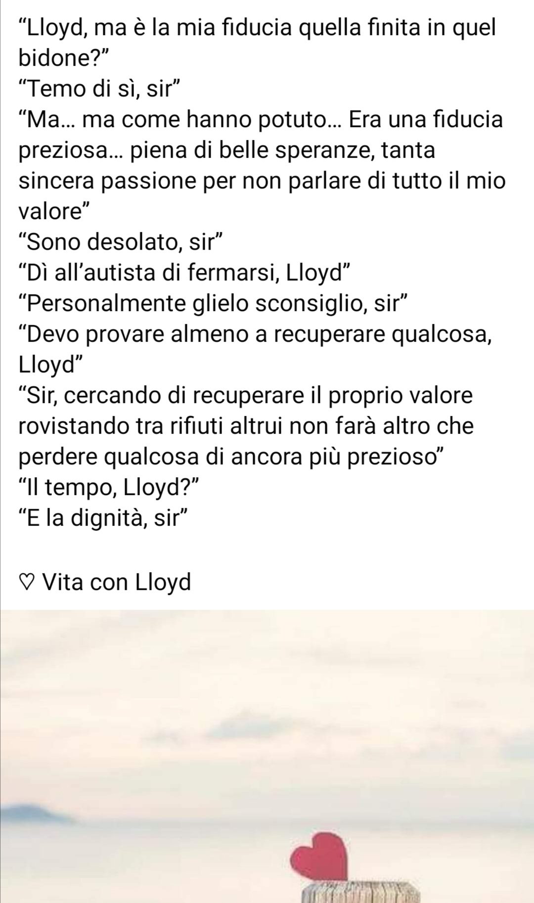 grace on X: #vitaconlloyd #pensieri #15gennaio  / X