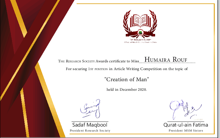 RS_MSMsis's tweet photo. We would like to Congratulate Humaira Rauf from Dina she got 1st Position, Sundus Ambreen from Rawalpindi she got 2nd Position and Asma Anwar from Sargodha she got 3rd Position in this competition.
#ArticleWritingCompetition https://t.co/K0oWGm4Y5V