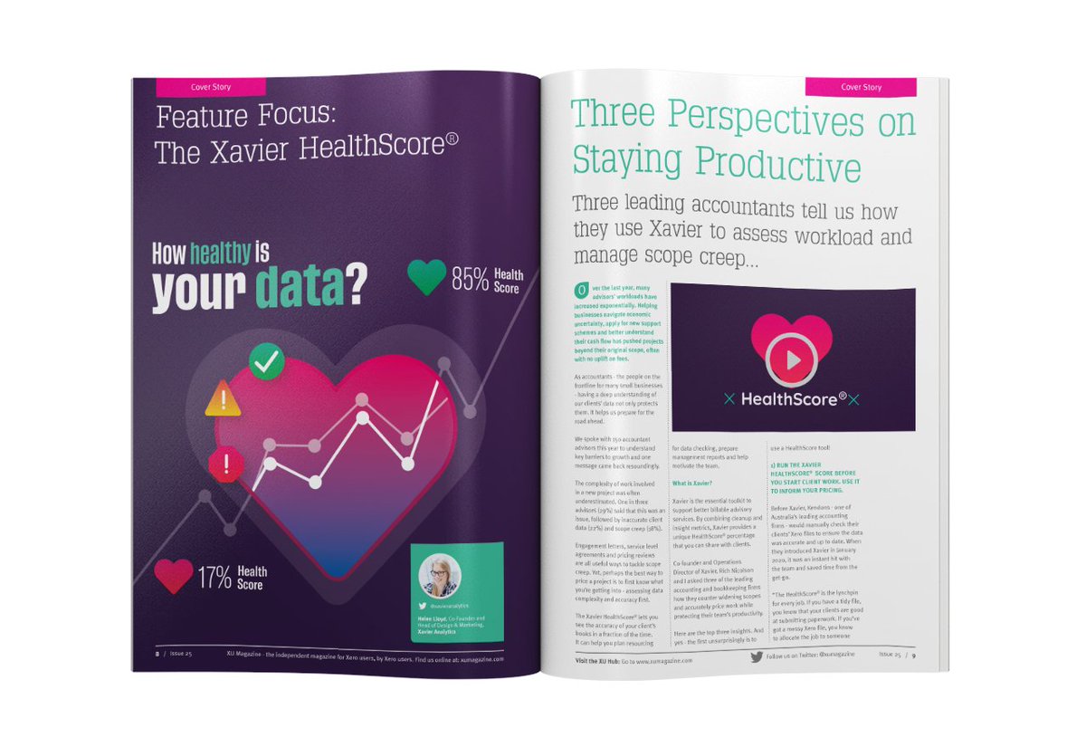Xero User Magazine (@xumagazine) on Twitter photo 3 leading accountants share how they use <a href="/xavieranalytics/">Dext Precision with Xavier</a> to access workload & manage scope creep in our latest issue.
Check it out for FREE on page 8 👇 links.xumagazine.com/aff09 3 leading accountants share how they use <a href="/xavieranalytics/">Dext Precision with Xavier</a> to access workload & manage scope creep in our latest issue.
Check it out for FREE on page 8 👇 links.xumagazine.com/aff09