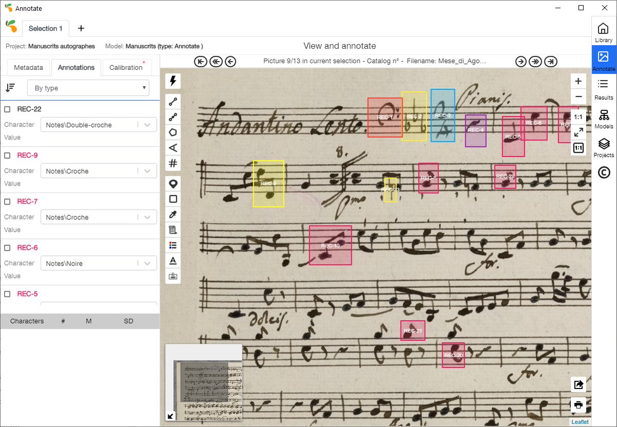 Annotate tweet media