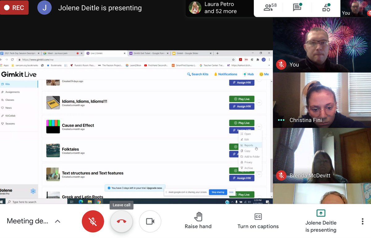 CCHSRedDevils's tweet photo. Thank you to Mrs. Deitle for presenting @gimkit to our teachers at CCSD Tech Day 2021! #WeAreCC #CCTechTools2021 https://t.co/NzHSIKax6Q