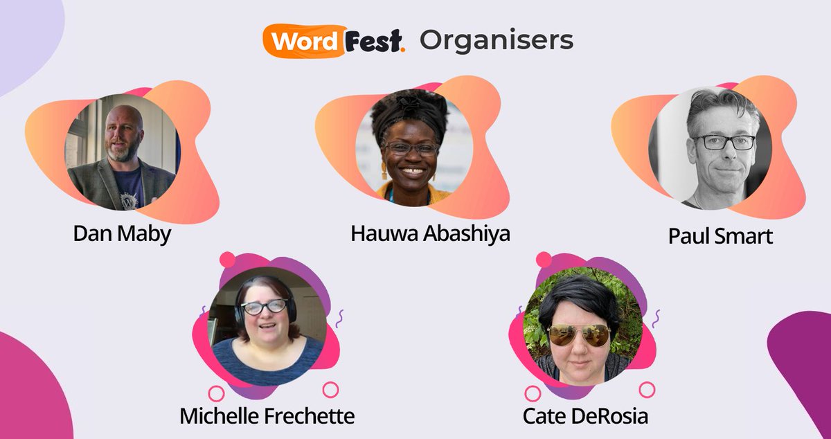 Unplug_Tech_In's tweet photo. Do you know who are behind the WordFest Live 2021 events?
Meet the organizers who make it happen!
https://t.co/UfRmAktqL2
Say hello before you meet them at the online event.
@aBigOrangeHeart
#UnplugTech #WordPress #WordFestLive2021 #WordFest https://t.co/L7RCFzMCTF