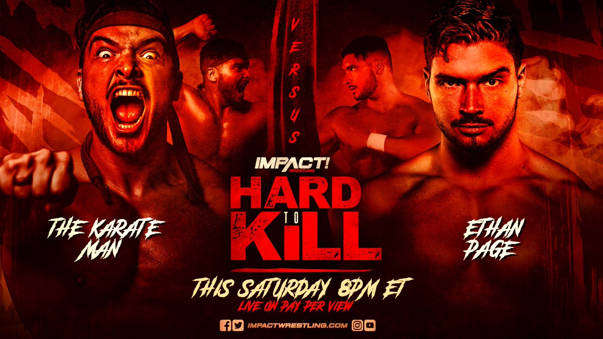 ThisIsTNA's tweet photo. Can @OfficialEGO defeat @The_KarateMan TOMORROW at #HardToKill? 

ORDER HERE: https://t.co/2QIZHX2Rhy https://t.co/xjqXZdanGV